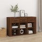 vidaXL Sideboard Braun Eichen-Optik 100x30x59,5 cm Holzwerkstoff vidaXL Sideboard Braun Eichen-Optik 100x30x59,5 cm Holzwerkstoff
