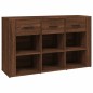 vidaXL Sideboard Braun Eichen-Optik 100x30x59,5 cm Holzwerkstoff vidaXL Sideboard Braun Eichen-Optik 100x30x59,5 cm Holzwerkstoff