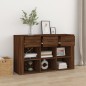 vidaXL Sideboard Braun Eichen-Optik 100x30x59,5 cm Holzwerkstoff vidaXL Sideboard Braun Eichen-Optik 100x30x59,5 cm Holzwerkstoff