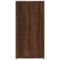 vidaXL Sideboard Braun Eichen-Optik 100x30x59,5 cm Holzwerkstoff vidaXL Sideboard Braun Eichen-Optik 100x30x59,5 cm Holzwerkstoff