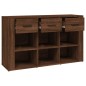 vidaXL Sideboard Braun Eichen-Optik 100x30x59,5 cm Holzwerkstoff vidaXL Sideboard Braun Eichen-Optik 100x30x59,5 cm Holzwerkstoff