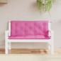 vidaXL Gartenbank-Auflagen 2 Stk. Rosa 120x50x7 cm Stoff vidaXL Gartenbank-Auflagen 2 Stk. Rosa 120x50x7 cm Stoff