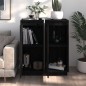 vidaXL Sideboards 2 Stk. Schwarz 31,5x34x75 cm Massivholz Kiefer vidaXL Sideboards 2 Stk. Schwarz 31,5x34x75 cm Massivholz Kiefer