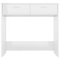 vidaXL Schreibtisch Hochglanz-Weiß 80x40x75 cm Holzwerkstoff vidaXL Schreibtisch Hochglanz-Weiß 80x40x75 cm Holzwerkstoff