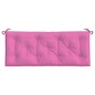 vidaXL Gartenbank-Auflagen 2 Stk. Rosa 120x50x7 cm Stoff vidaXL Gartenbank-Auflagen 2 Stk. Rosa 120x50x7 cm Stoff