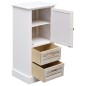 vidaXL 5-tlg. Badmöbel-Set Massivholz Weiß vidaXL 5-tlg. Badmöbel-Set Massivholz Weiß