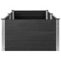vidaXL Garten-Hochbeet 200x100x54 cm WPC Grau vidaXL Garten-Hochbeet 200x100x54 cm WPC Grau