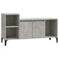 vidaXL TV-Schrank Betongrau 100x35x55 cm Holzwerkstoff vidaXL TV-Schrank Betongrau 100x35x55 cm Holzwerkstoff