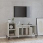 vidaXL TV-Schrank Betongrau 100x35x55 cm Holzwerkstoff vidaXL TV-Schrank Betongrau 100x35x55 cm Holzwerkstoff
