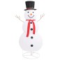 vidaXL LED-Schneemann Weihnachtsfigur Luxus-Stoff 180 cm vidaXL LED-Schneemann Weihnachtsfigur Luxus-Stoff 180 cm