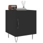 vidaXL Nachttisch Schwarz 40x40x50 cm Holzwerkstoff vidaXL Nachttisch Schwarz 40x40x50 cm Holzwerkstoff