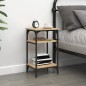 vidaXL Beistelltisch Sonoma-Eiche 35x30x60 cm Holzwerkstoff vidaXL Beistelltisch Sonoma-Eiche 35x30x60 cm Holzwerkstoff