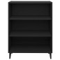 vidaXL Sideboard Schwarz 69,5x32,5x90 cm Holzwerkstoff vidaXL Sideboard Schwarz 69,5x32,5x90 cm Holzwerkstoff