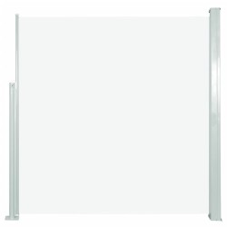 vidaXL Seitenmarkise Ausziehbar 140x300 cm Creme