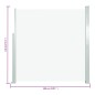 vidaXL Seitenmarkise Ausziehbar 140x300 cm Creme vidaXL Seitenmarkise Ausziehbar 140x300 cm Creme