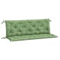 Gartenbank-Auflagen 2 Stk. Blattmuster 150x50x7 cm Stoff Gartenbank-Auflagen 2 Stk. Blattmuster 150x50x7 cm Stoff