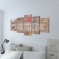 Bilder Dekoration Set Home Sweet Home 100 x 50 cm Bilder Dekoration Set Home Sweet Home 100 x 50 cm