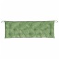 Gartenbank-Auflagen 2 Stk. Blattmuster 150x50x7 cm Stoff Gartenbank-Auflagen 2 Stk. Blattmuster 150x50x7 cm Stoff