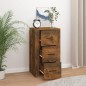 vidaXL Sideboard Räuchereiche 40x33x70 cm Holzwerkstoff vidaXL Sideboard Räuchereiche 40x33x70 cm Holzwerkstoff