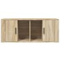 vidaXL TV-Schrank Sonoma-Eiche 100x35x40 cm Holzwerkstoff vidaXL TV-Schrank Sonoma-Eiche 100x35x40 cm Holzwerkstoff