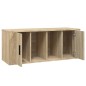 vidaXL TV-Schrank Sonoma-Eiche 100x35x40 cm Holzwerkstoff vidaXL TV-Schrank Sonoma-Eiche 100x35x40 cm Holzwerkstoff