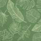 Gartenbank-Auflagen 2 Stk. Blattmuster 150x50x7 cm Stoff Gartenbank-Auflagen 2 Stk. Blattmuster 150x50x7 cm Stoff