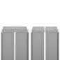 vidaXL Ausziehbare Seitenmarkise 140x1200 cm Braun vidaXL Ausziehbare Seitenmarkise 140x1200 cm Braun