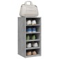 vidaXL Schuhschrank Betongrau 31,5x35x70 cm Holzwerkstoff vidaXL Schuhschrank Betongrau 31,5x35x70 cm Holzwerkstoff