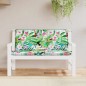 Gartenbank-Auflagen 2 Stk. Mehrfarbig 120x50x7 cm Stoff Gartenbank-Auflagen 2 Stk. Mehrfarbig 120x50x7 cm Stoff