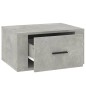vidaXL Wand-Nachttisch Betongrau 50x36x25 cm vidaXL Wand-Nachttisch Betongrau 50x36x25 cm