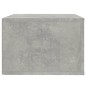 vidaXL Wand-Nachttisch Betongrau 50x36x25 cm vidaXL Wand-Nachttisch Betongrau 50x36x25 cm