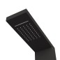 vidaXL Duschpaneel-System Aluminium Schwarz vidaXL Duschpaneel-System Aluminium Schwarz