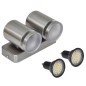 vidaXL LED-Wandleuchte Edelstahl Nach Unten Strahlend Kegelform vidaXL LED-Wandleuchte Edelstahl Nach Unten Strahlend Kegelform
