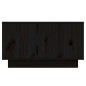 vidaXL Couchtisch Schwarz 55x56x32 cm Massivholz Kiefer vidaXL Couchtisch Schwarz 55x56x32 cm Massivholz Kiefer