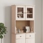 vidaXL Sideboard-Aufsatz ALTA 77x30x92 cm Massivholz Kiefer vidaXL Sideboard-Aufsatz ALTA 77x30x92 cm Massivholz Kiefer