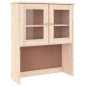 vidaXL Sideboard-Aufsatz ALTA 77x30x92 cm Massivholz Kiefer vidaXL Sideboard-Aufsatz ALTA 77x30x92 cm Massivholz Kiefer