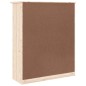 vidaXL Sideboard-Aufsatz ALTA 77x30x92 cm Massivholz Kiefer vidaXL Sideboard-Aufsatz ALTA 77x30x92 cm Massivholz Kiefer