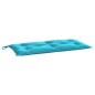 Gartenbank-Auflagen 2 Stk. Türkis 100x50x7 cm Stoff Gartenbank-Auflagen 2 Stk. Türkis 100x50x7 cm Stoff