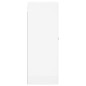 vidaXL Wandschrank Hochglanz-Weiß 69,5x34x90 cm vidaXL Wandschrank Hochglanz-Weiß 69,5x34x90 cm