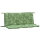 Gartenbank-Auflagen 2 Stk. Blattmuster 120x50x7 cm Stoff Gartenbank-Auflagen 2 Stk. Blattmuster 120x50x7 cm Stoff