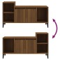vidaXL TV-Schrank Braun Eichen-Optik 100x35x55 cm Holzwerkstoff vidaXL TV-Schrank Braun Eichen-Optik 100x35x55 cm Holzwerkstoff