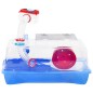 vidaXL Hamsterkäfig Blau 57x33x26 cm Polypropylen vidaXL Hamsterkäfig Blau 57x33x26 cm Polypropylen