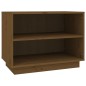 vidaXL Schuhschrank Honigbraun 60x34x45 cm Massivholz Kiefer vidaXL Schuhschrank Honigbraun 60x34x45 cm Massivholz Kiefer