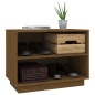 vidaXL Schuhschrank Honigbraun 60x34x45 cm Massivholz Kiefer vidaXL Schuhschrank Honigbraun 60x34x45 cm Massivholz Kiefer