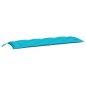 Gartenbank-Auflagen 2 Stk. Türkis 150x50x7 cm Stoff Gartenbank-Auflagen 2 Stk. Türkis 150x50x7 cm Stoff