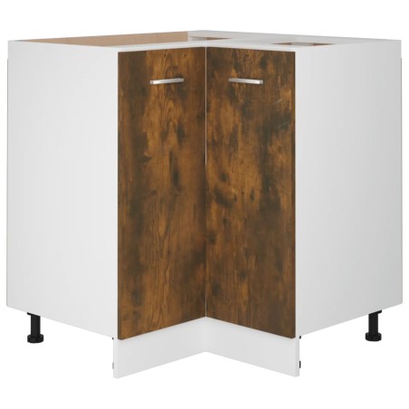 vidaXL Küchenschrank Räuchereiche 75,5x75,5x80,5 cm Holzwerkstoff