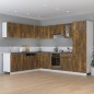 vidaXL Küchenschrank Räuchereiche 75,5x75,5x80,5 cm Holzwerkstoff vidaXL Küchenschrank Räuchereiche 75,5x75,5x80,5 cm Holzwerkstoff