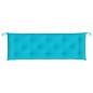 Gartenbank-Auflagen 2 Stk. Türkis 150x50x7 cm Stoff Gartenbank-Auflagen 2 Stk. Türkis 150x50x7 cm Stoff