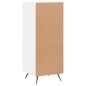 vidaXL Sideboard Hochglanz-Weiß 34,5x34x90 cm Holzwerkstoff vidaXL Sideboard Hochglanz-Weiß 34,5x34x90 cm Holzwerkstoff