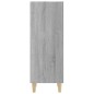 vidaXL Sideboard Grau Sonoma 34,5x32,5x90 cm Holzwerkstoff vidaXL Sideboard Grau Sonoma 34,5x32,5x90 cm Holzwerkstoff